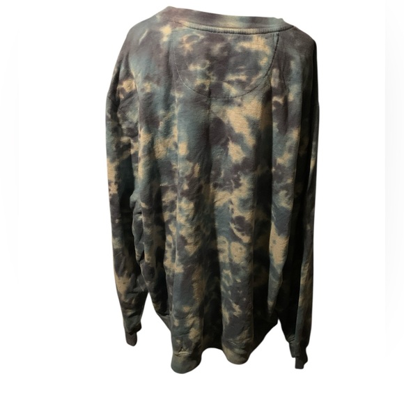 Blue and White 2X Oversized Graphic crewneck sweatshirt NJ New Jersey is home - Picture 2 of 6